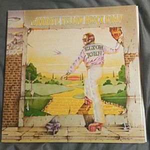 Elton John Vinyl Record -Goodbye Yellow Brick Road